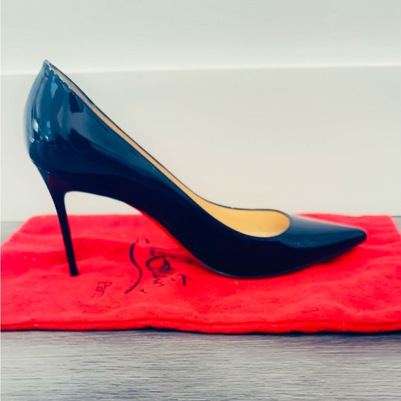 Christian Louboutin Sporty Kate Latent Leather Pumps - Picture 2 of 6